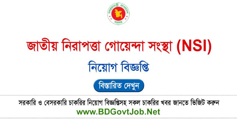  NSI Job Circular 2025